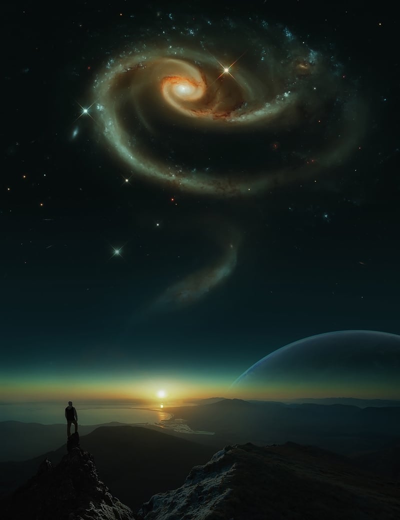 Sunset Galaxy Feasts